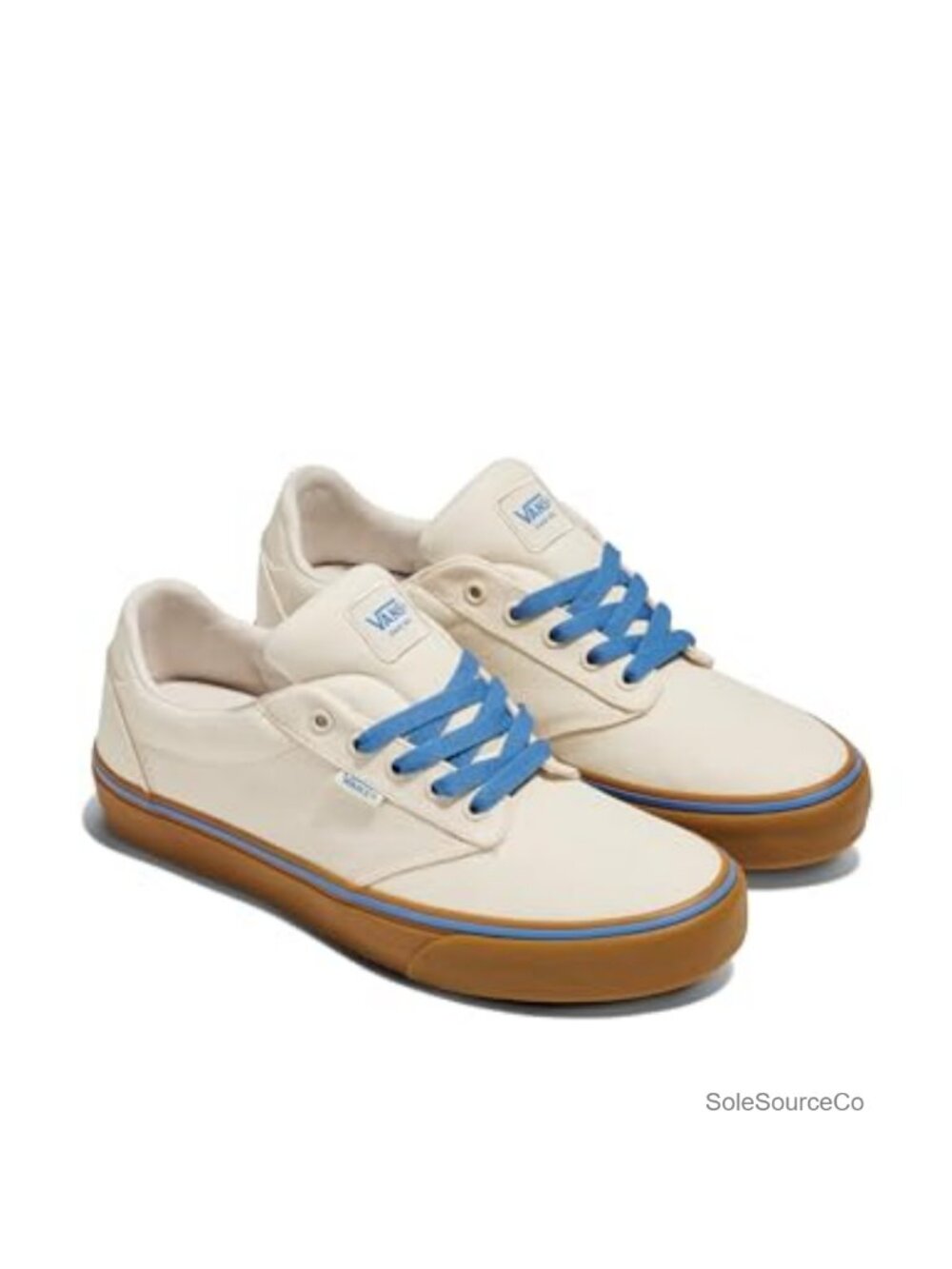 Canvas Suede Low Top Lace Up Sneakers - Picture 6 of 6